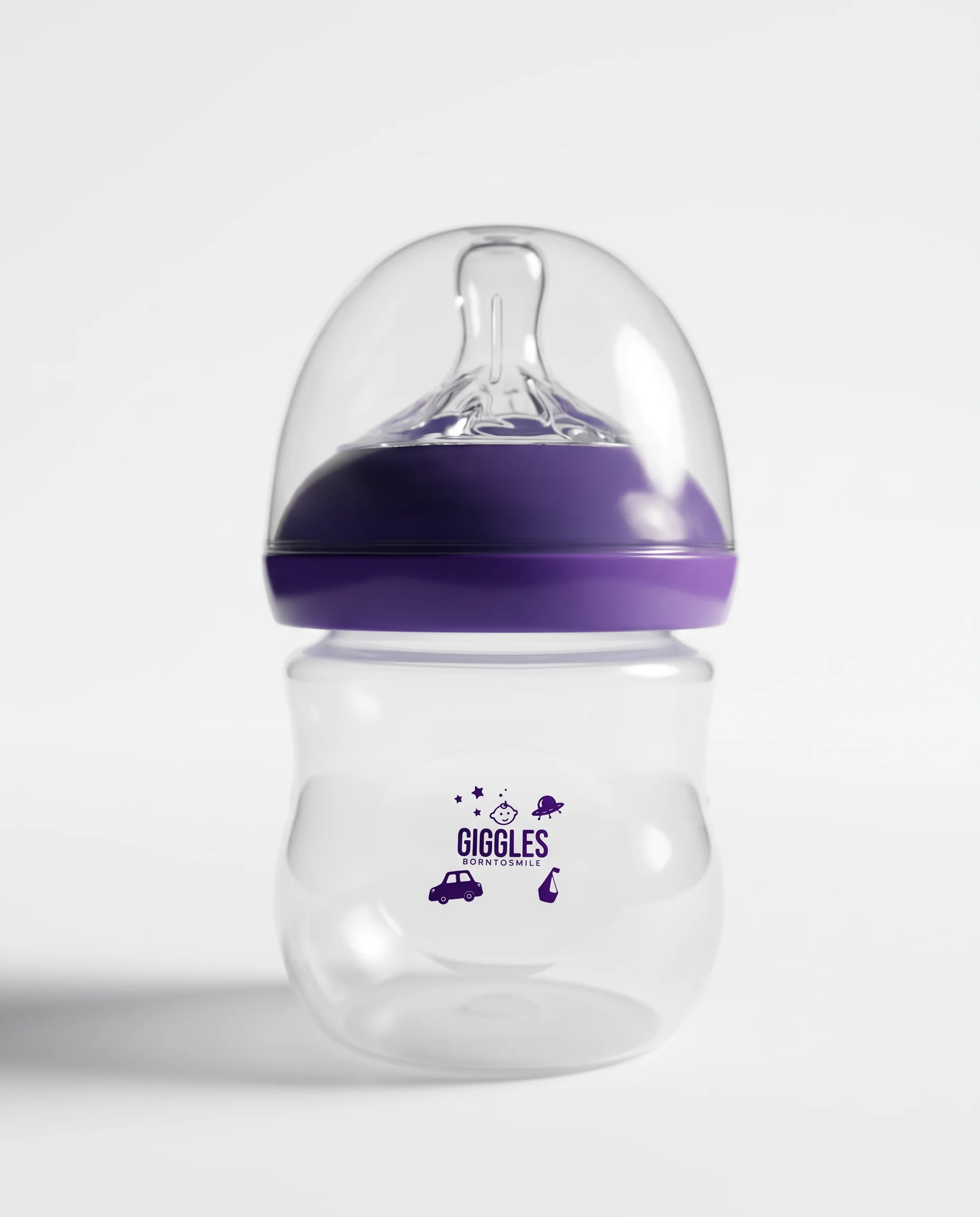 Crown Neck Small - Purple